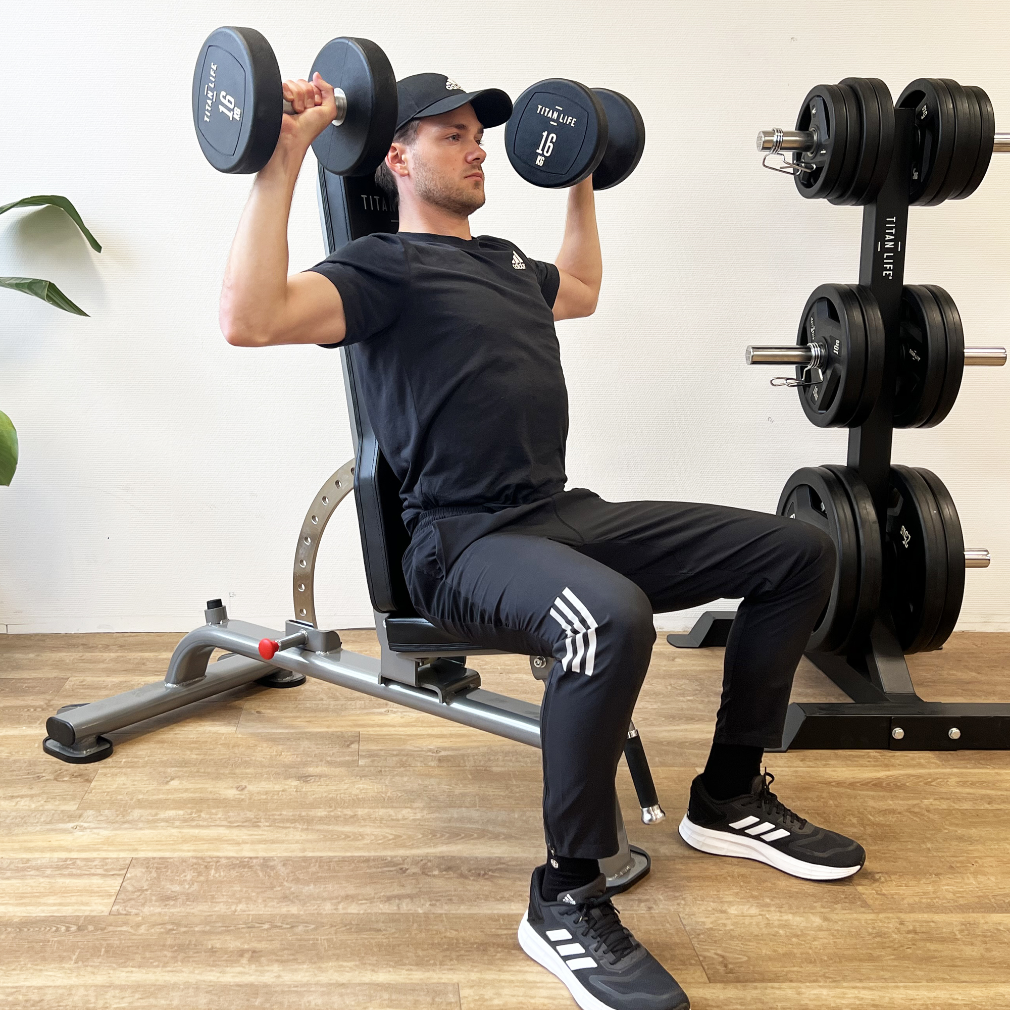 TITAN LIFE PRO Dumbbell 60 kg 