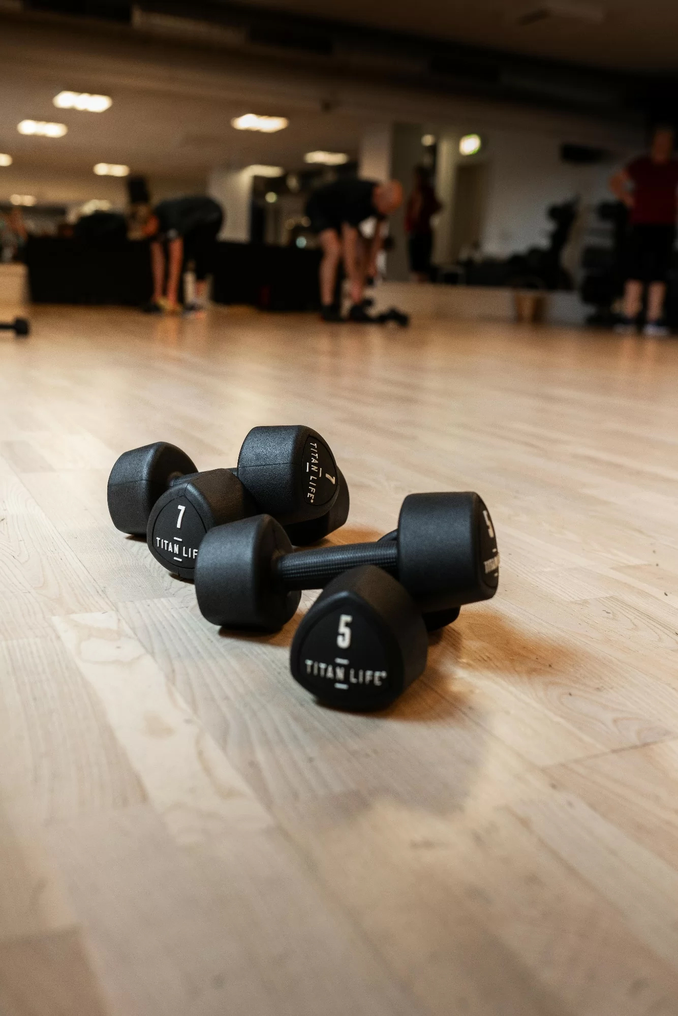 TITAN LIFE PRO Dumbbell Aerobic 2kg Rubber