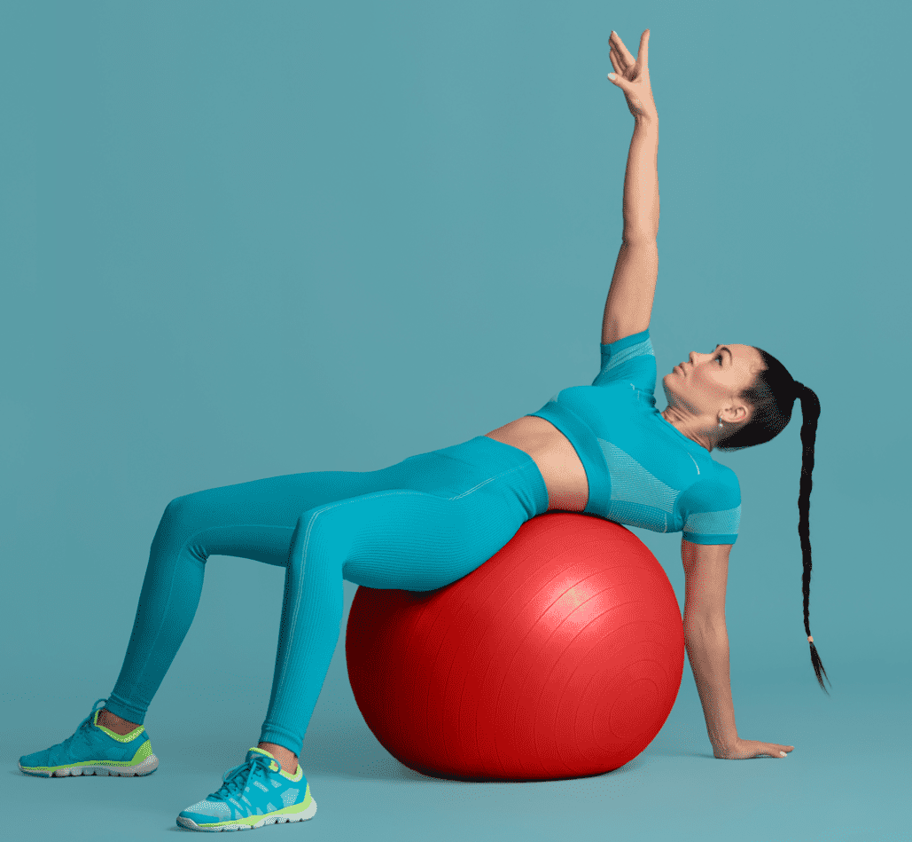 MAMBO Max AB Gym Ball inkl. Pumpe Ø45-95 Cm