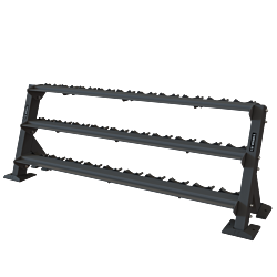 Torque Xcreate 8FT (2.4M) 3 TIER PRO DUMBBELL RACK