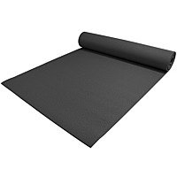  TITAN LIFE Yoga Mat, Color:  Black incl, Eyelet
