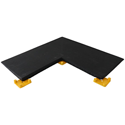 Ergotile C4 Corner Piece 20 mm, Black