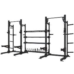Torque TR1 Double Half Rack With Storage 2.1 m