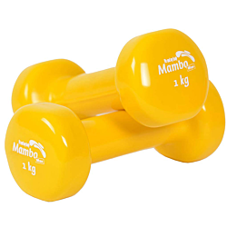 Mambo Max Dumbbells 1 kg, Vinyl