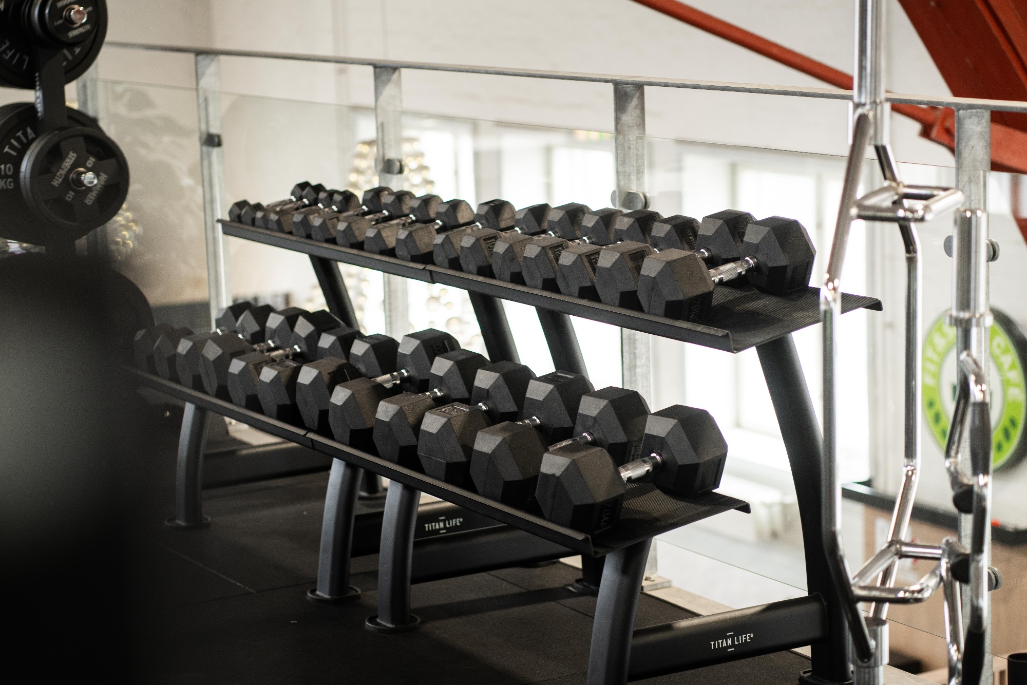 TITAN LIFE PRO Rack For Hex Dumbbells