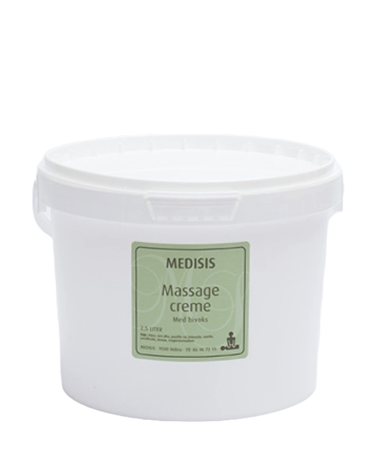Medisis Massagecreme, Fast m/bivoks 2,5 L