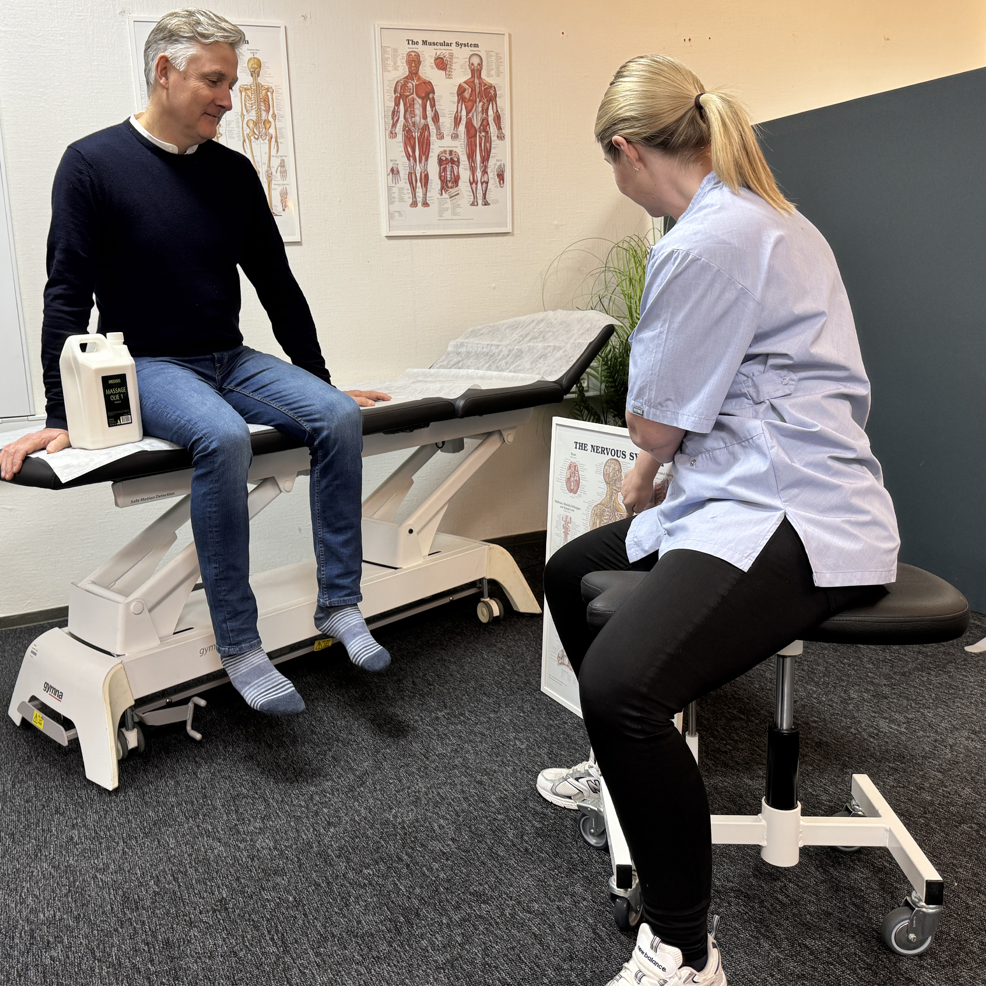 Proterapi Patientunderlag, Hvid