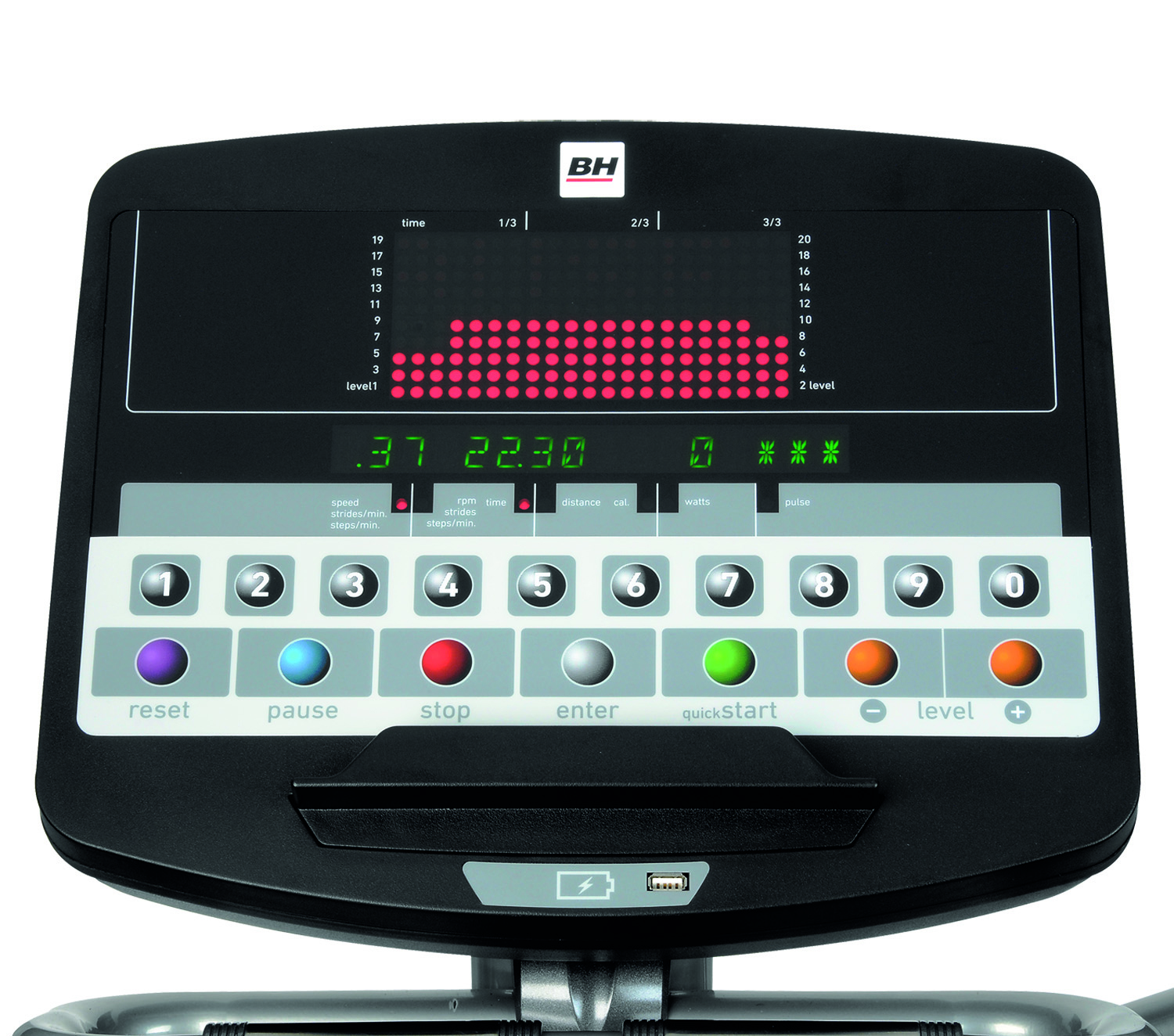 **UDGÅET BH Fitness INERTIA Upright Bike H720R