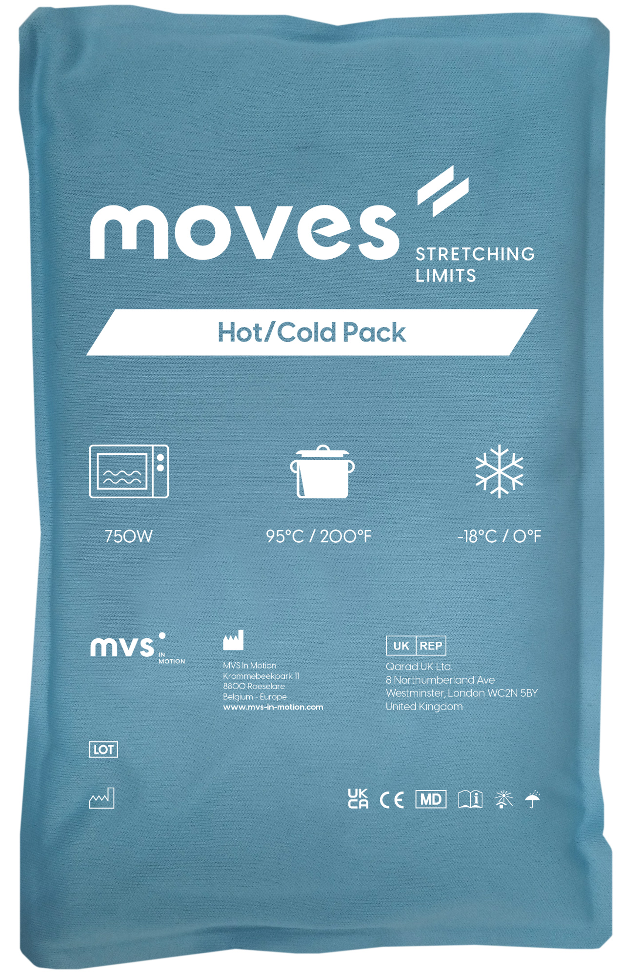 MVS Hot/Cold Pack Soft Touch (Clay) Medium