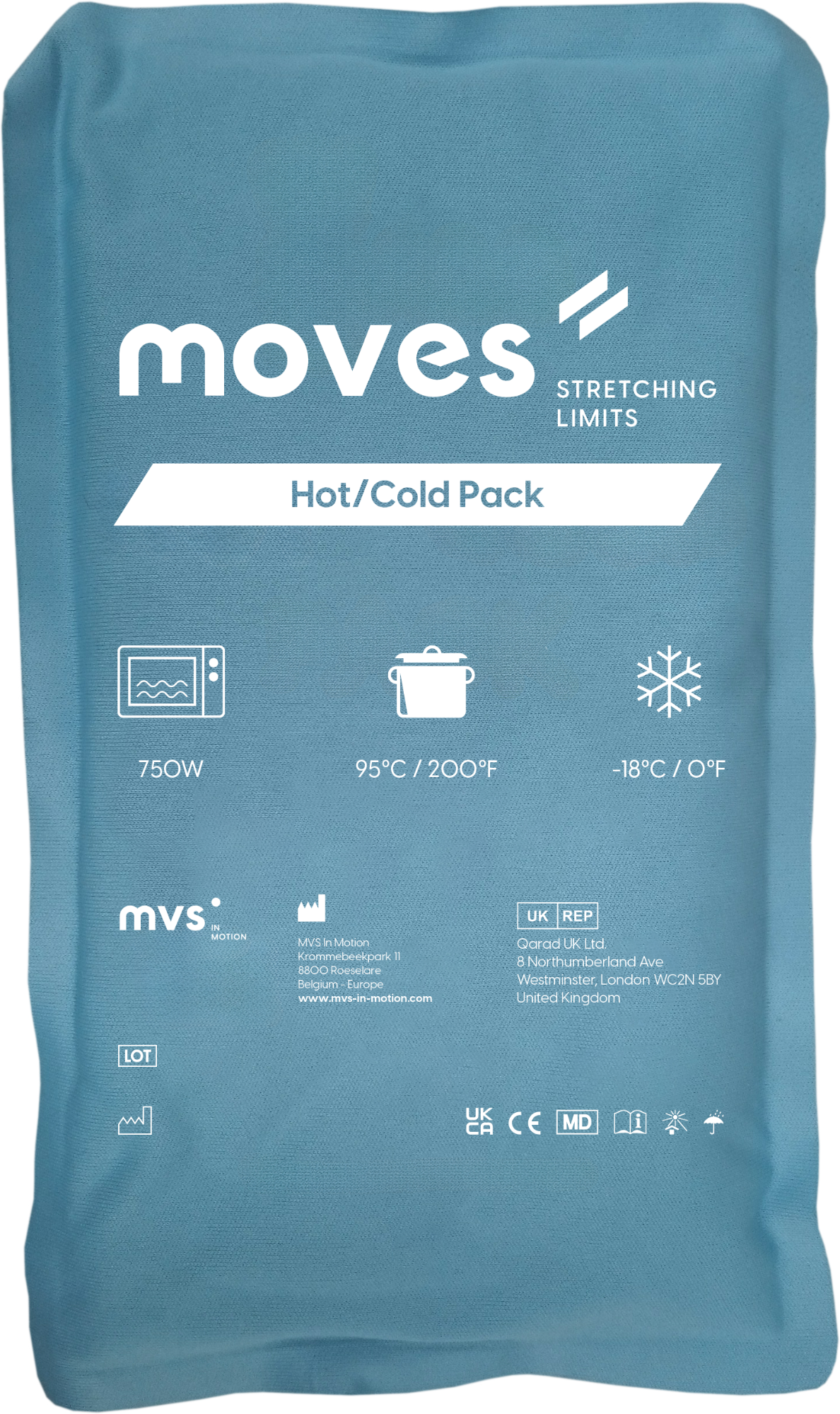 MVS Hot/Cold Pack Soft Touch (Clay) Small