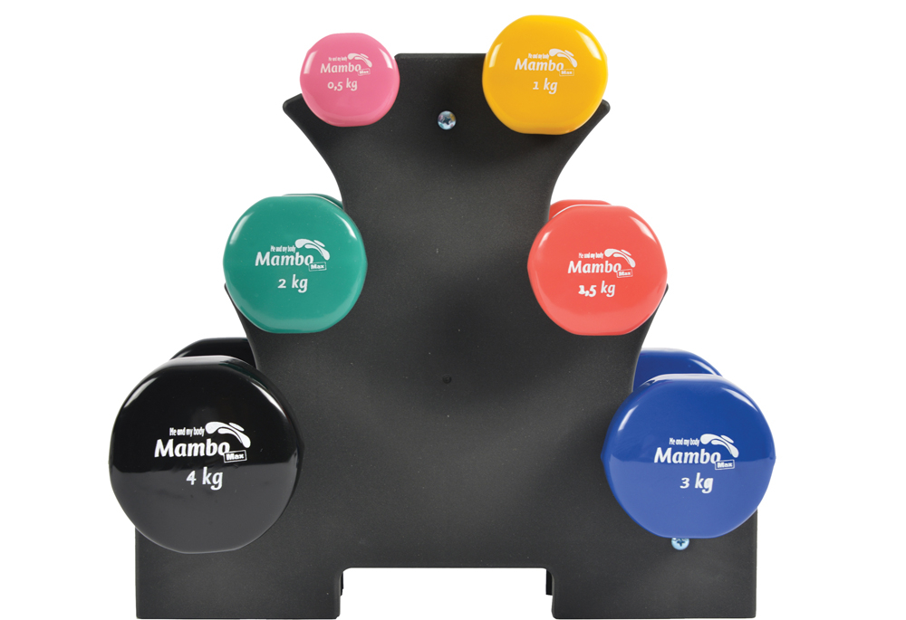 MAMBO Max Dumbbell 0,5-5 kg, Vinyl
