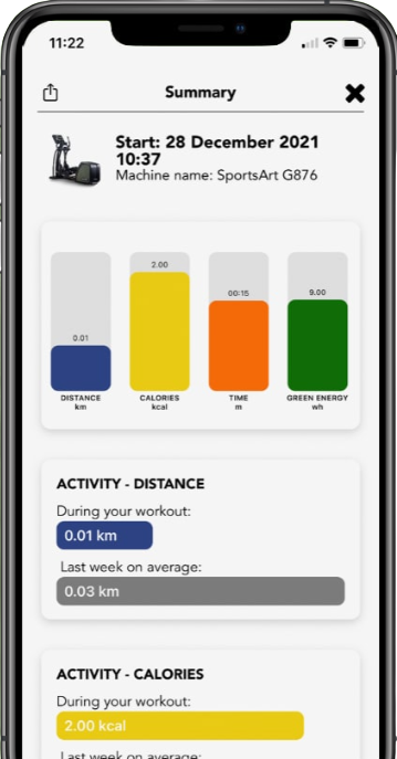 SportsArt ECO-POWR WataApp